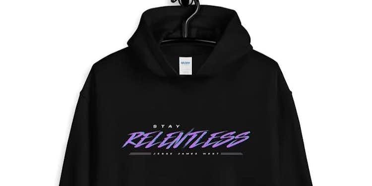 Stay Relentless Retro Hoodie