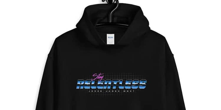 Stay Relentless 80's Hoodie