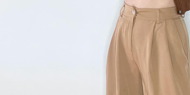 Wide Pleated Trousers