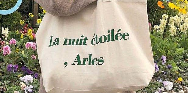 Tote Bag “La Nuit Etoilee, Arles”