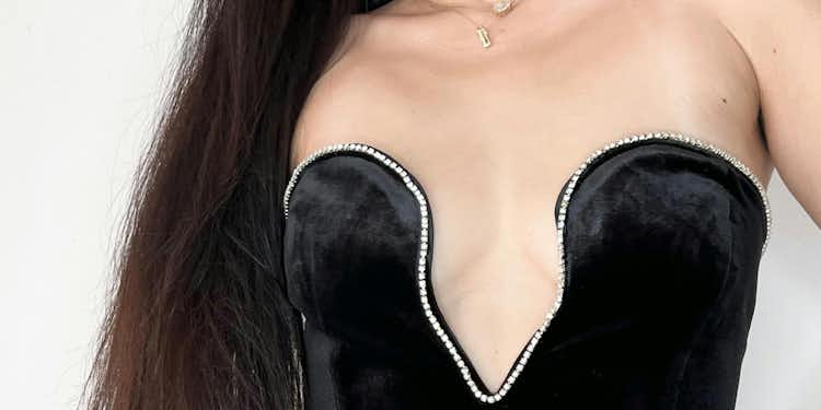 Rhinestone Bustier 