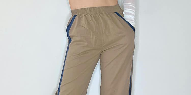 Taupe Track Pants