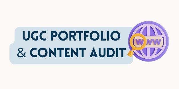 Portfolio & Content Audit