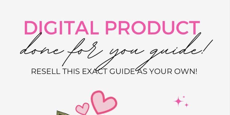 DONE 4 U DIGITAL PRODUCT GUIDE WITH RESELL RIGHTS