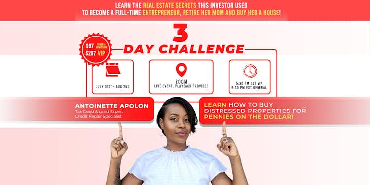 3-Day Tax Deed Challenge