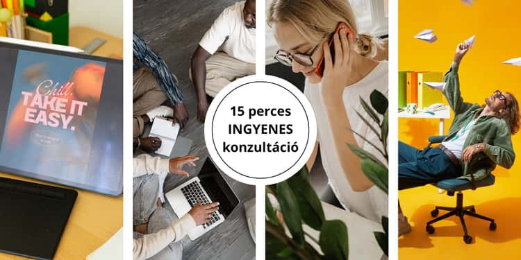 15 perces INGYENES konzultáció (online, élöben)