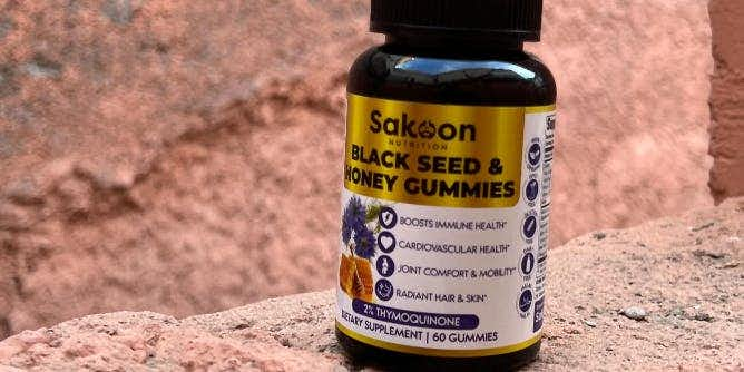 Sukoon Nutrition Black Seed Oil Halal Gummies 