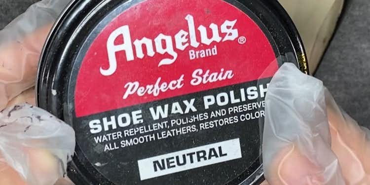 Angelus Brand Perfect Stain Shoe Wax Polish