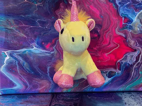 Unicorn Shaped  Toy, Magestic Squirting