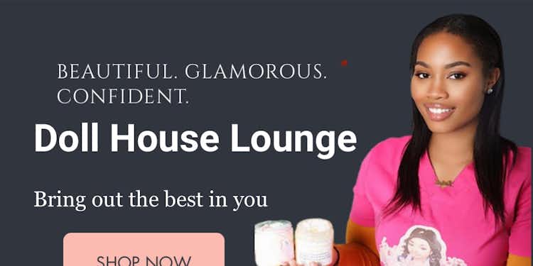 Doll house lounge beauty products use code “MARZ” to save money on your orders! 