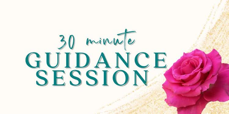 Book Your 30 Minute Guidance Session- $135