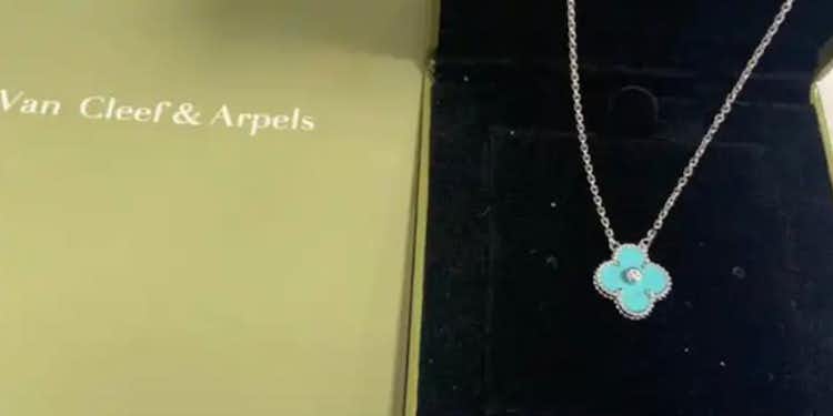 Blue Van Cleef & Arpels Necklace 