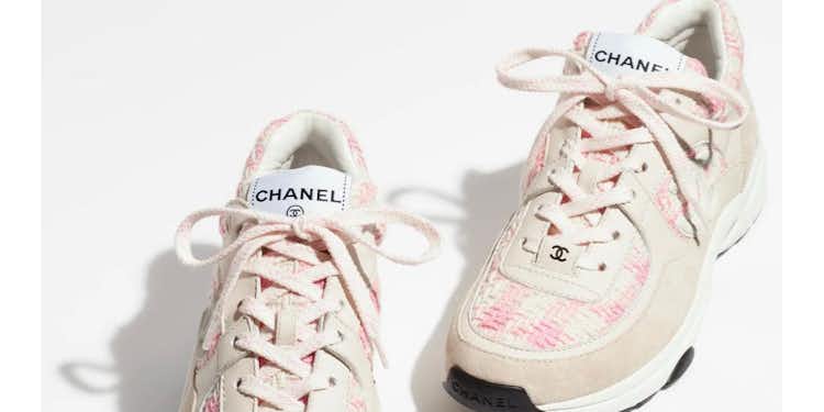 Pink Chanel Sneakers 
