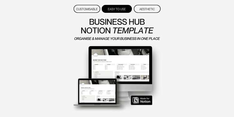 Notion Business Hub Template