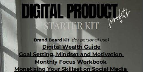 DIGITAL PRODUCT STARTER KIT