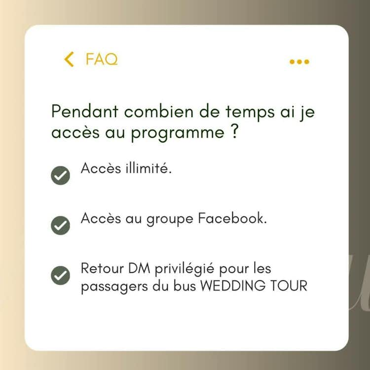 FAQ BUS WEDDING TOUR