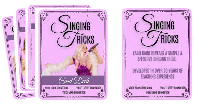 Singing Tricks Card Deck