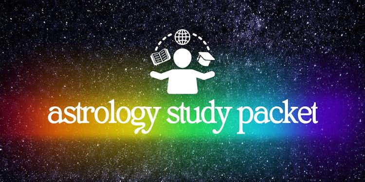 Weekly Tracker + Astrology Study Packet Combo