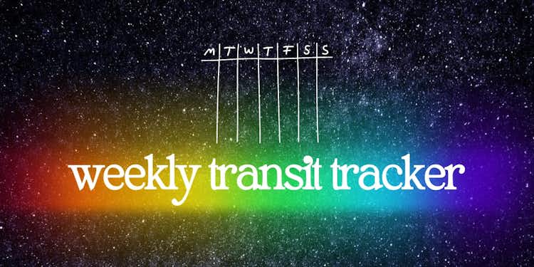 Weekly Transit Tracker PDF