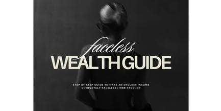 Faceless Wealth WorkBook PLR
