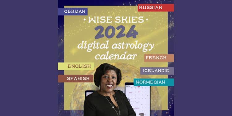 2024 Digital Astrology Calendar - Code ABC2024 for a $10 discount