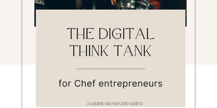 The Digital Think Tank Cook Edition