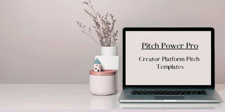 Pitch Power Pro: Creator Platform Pitch Templates