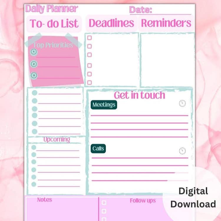 DAILY PRINTABLE 💕 I found on Etsy on $5