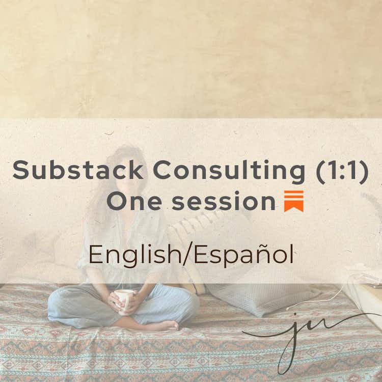 Substack Consulting (1 Session 1:1)