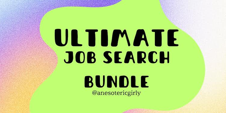 ULTIMATE Job Search Bundle