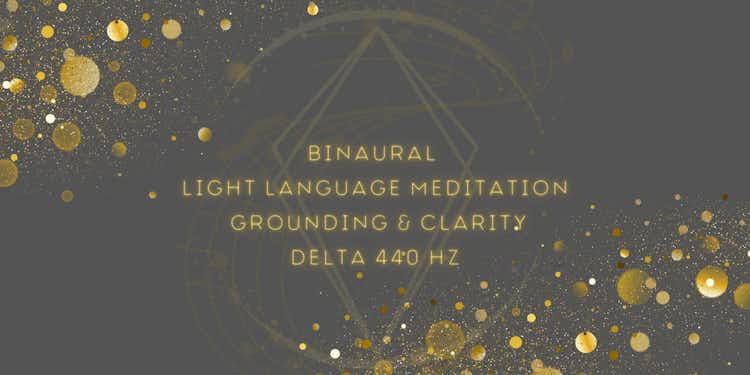 Binaural Light Language Meditation - Grounding & Clarity - Delta 440 Hz