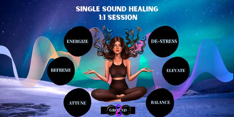 1 Hr Virtual/In Person Sound Healing Session