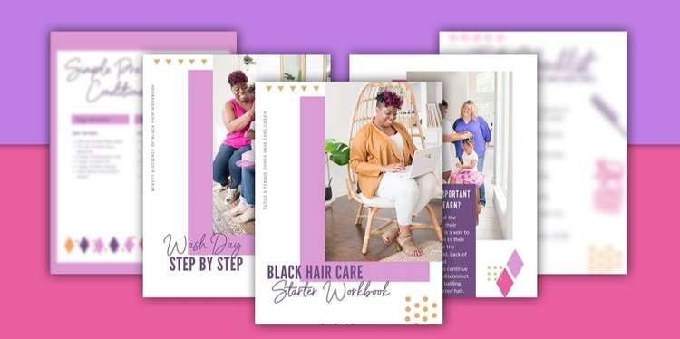 How to care for Black Hair Starter Workbook