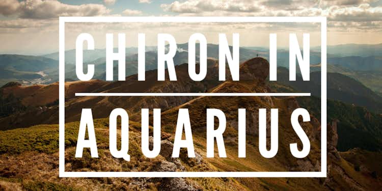  Chiron in Aquarius- The Wounded Healer- MINI READING- PRERECORDED