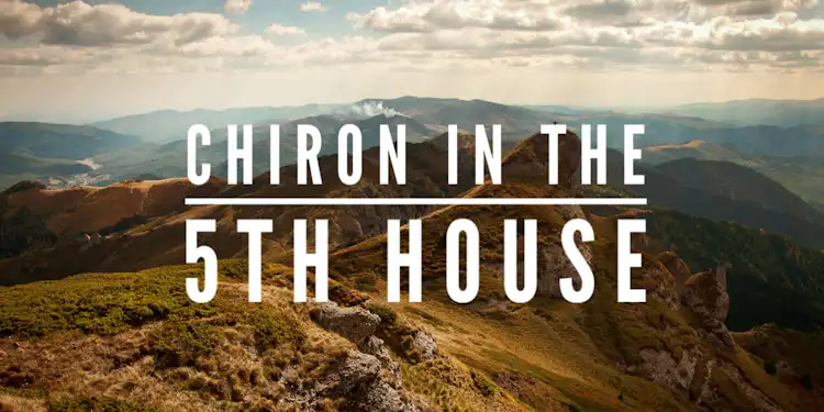  Chiron in the 5th House- The Wounded Healer- MINI READING- PRERECORDED