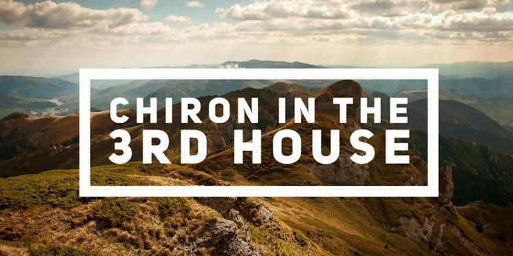  Chiron in the 3rd House- The Wounded Healer- MINI READING- PRERECORDED
