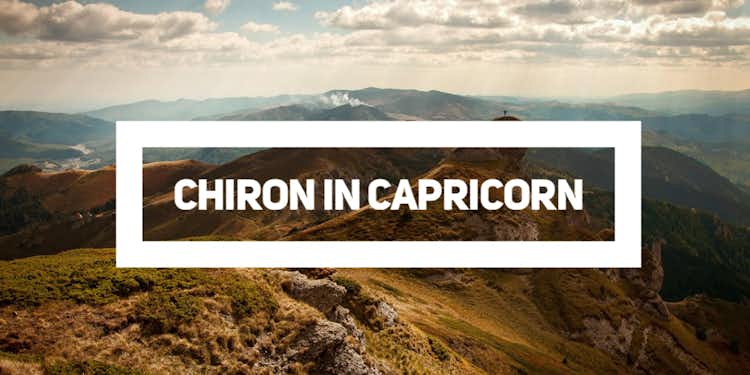  Chiron in Capricorn- The Wounded Healer- MINI READING- PRERECORDED