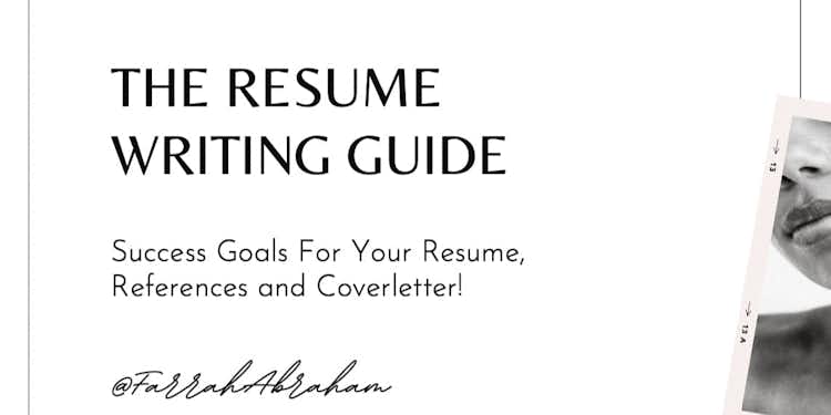 Resume Writting Guide By Farrah.pdf
