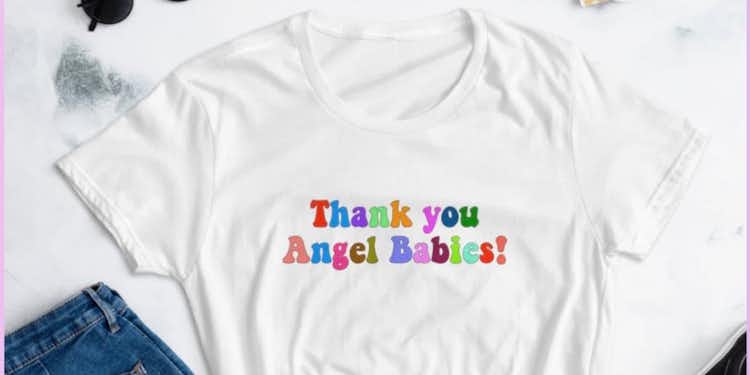Thank You Angel Babies Women's T-Shirt
