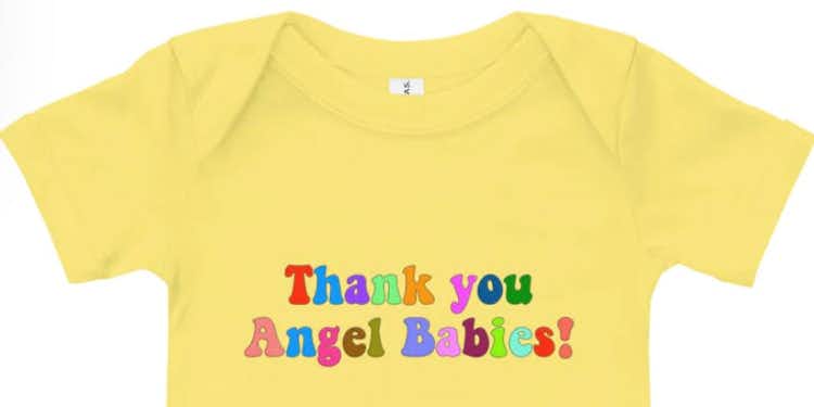 Angel Babies Baby Short Sleeve Onesie