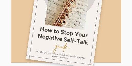 How To Stop Your Negative Self Talk