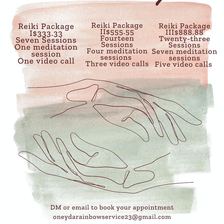 Distant Reiki Package I