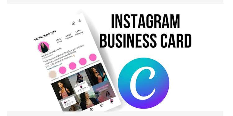 IG Business cards | Template 