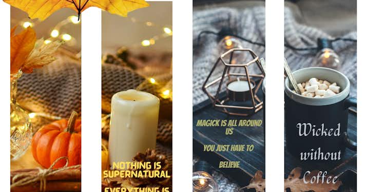 SIGN UP FOR YOUR FREE 12 WITCHY BOOKMARKS + ETSY COUPON CODE