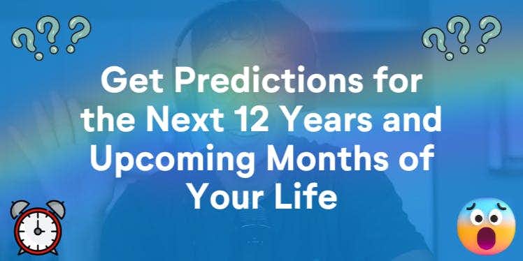 Get Predictions for the Next 12 Years and Upcoming Months of Your Life (Annual & Monthly Profections Predictions Chart Reading)