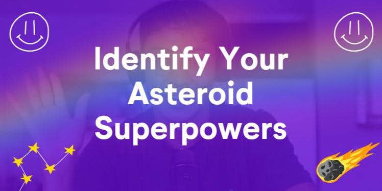 Identify Your Asteroid Superpowers (General Asteroids Chart Reading)