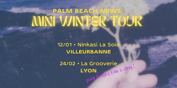 Palm Beach News x La Grooverie (24/02) • fb event