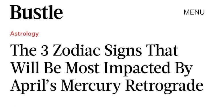 Mercury Retrograde 3 Signs Most Impacted