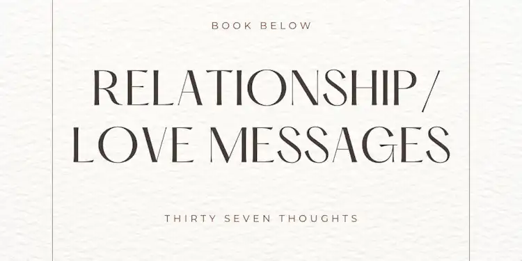 Relationship/Love Messages