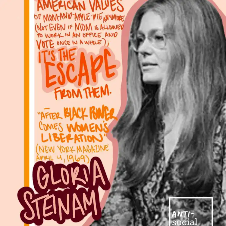 Gloria Steinem poster (digital download)